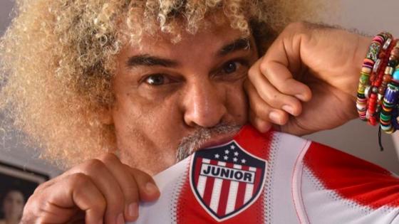 Eufórico gritó gol del Junior el Pibe Valderrama El Pibe Valderrama
