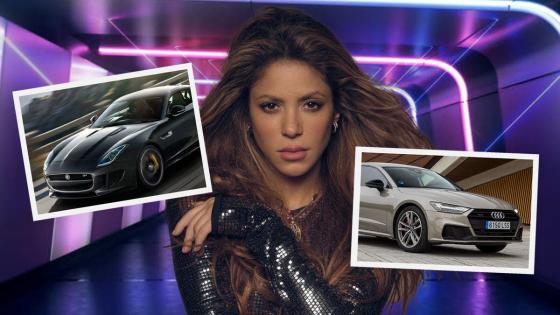 Shakira y su lujosa colección de carros