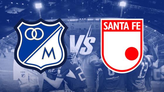 Millonarios y Santa Fe jugarán en fecha 18 un nuevo clásico