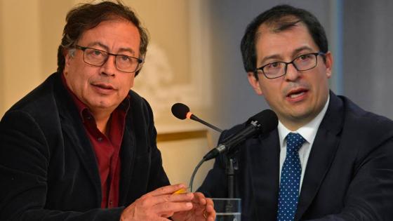 Gustavo Petro y Francisco Barbosa