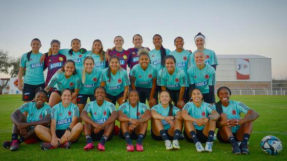 Jugadora de selección Colombia femenina estuvo con Felipe VI