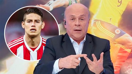 Carlos Antonio Vélez y su vainazo para los que piden a James