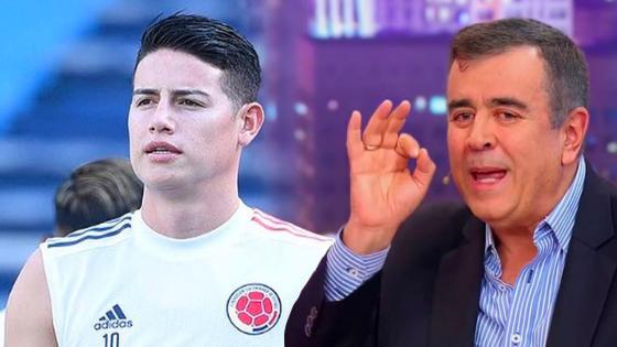 Javier Hernández Bonnet habló fuerte sobre James Rodríguez