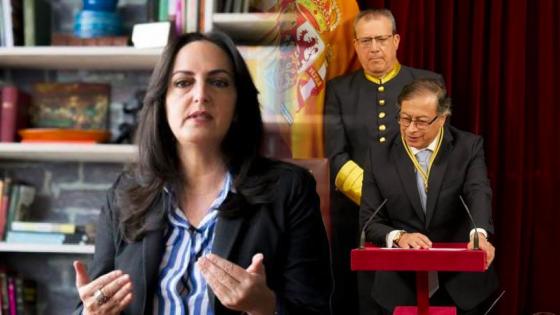 Los dardos de María Fernanda Cabal por la visita de Petro a España