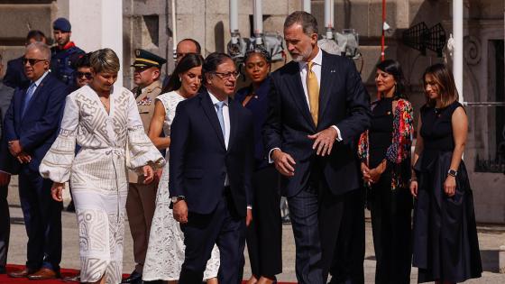 La 'fiesta colombiana' que organizó Petro en honor a los Reyes de España