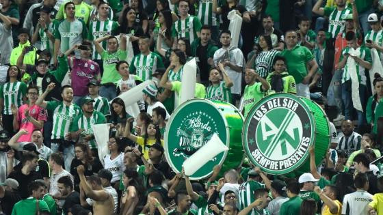 hinchas Atlético Nacional 