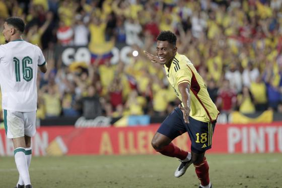 Colombia le gana 1-0 a Irak con gol de Mateo Casierra 