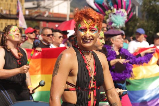 marcha del orgullo gay en Medellín