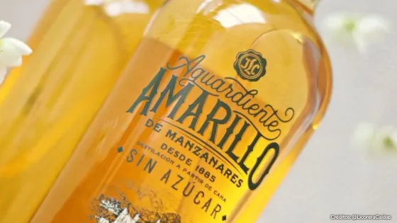 Aguardiente Amarillo de Caldas 