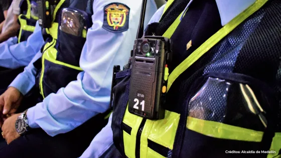 Body Cams tránsito Medellín 