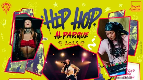 Los artistas que se presentarán el Hip Hop al parque 2023