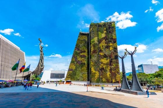 Muro verde Medellín