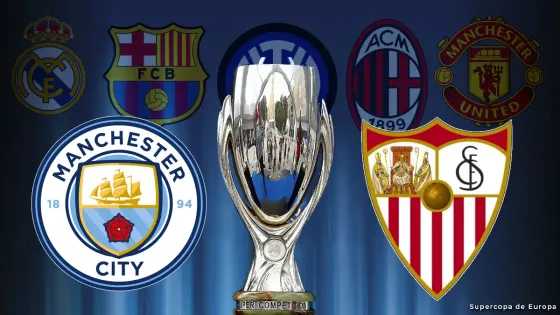 Supercopa de Europa: El más veces ganador de la competición