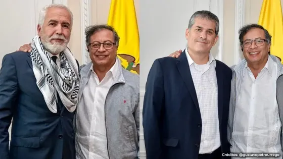 Petro anuncia medidas tras reunirse con los embajadores de Israel y Palestina