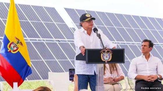 Así es el primer parque a base de energía solar entregado por Petro