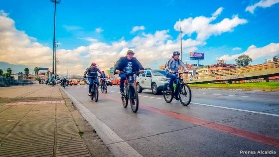 Día sin carro en Bogotá