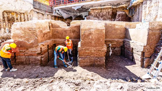 Hallan restos de una propiedad del emperador Calígula