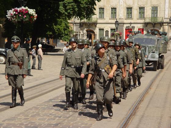 Soldados de la Segunda Guerra Mundial