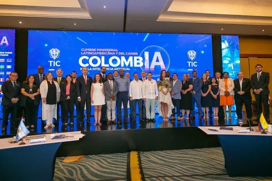 Foto ministerial cumbre ColombIA