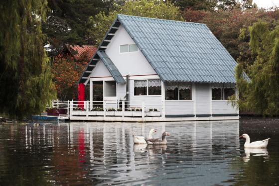 La historia de la casa flotante en Sesquilé