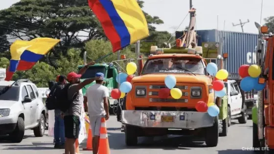 Paro de camioneros