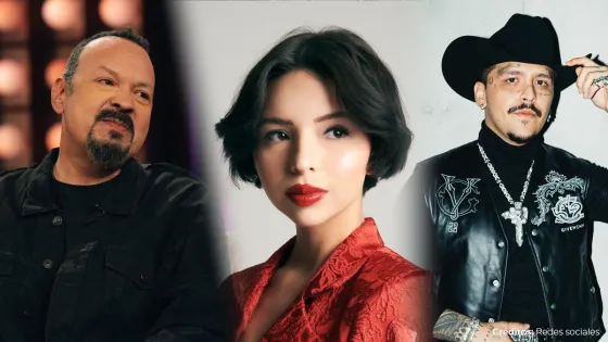 Pepe Aguilar Ángela Aguilar Christian Nodal