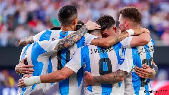 Selección Argentina vs Colombia en barranquilla