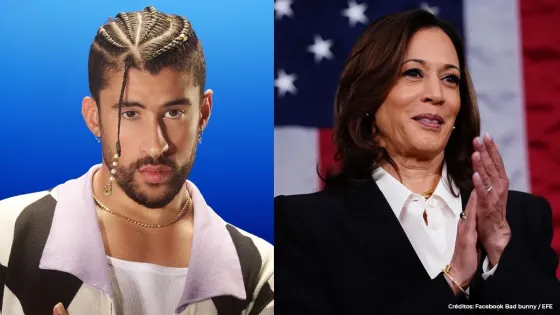 Bad bunny Kamala Harris