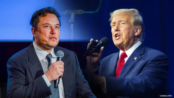 elon musk y donald trump