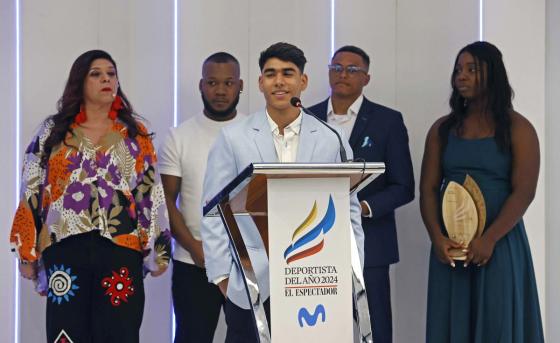 El gimnasta Ángel Barajas, es el deportista del año en Colombia