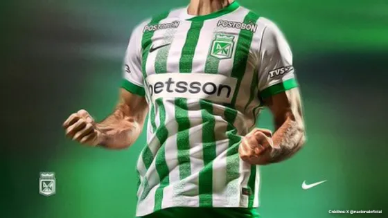 camiseta atlético nacional 2025