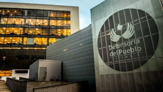 Sede de la Defensoría del Pueblo en Bogotá, Colombia. Sede de la Defensoría del Pueblo en Bogotá, Colombia.