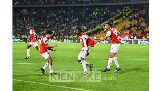 Independiente Santa Fe (2) Atlético Nacional (2).