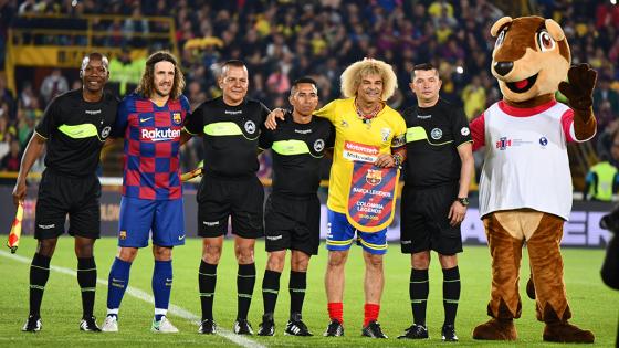 Barca Legends vs Colombia Legends