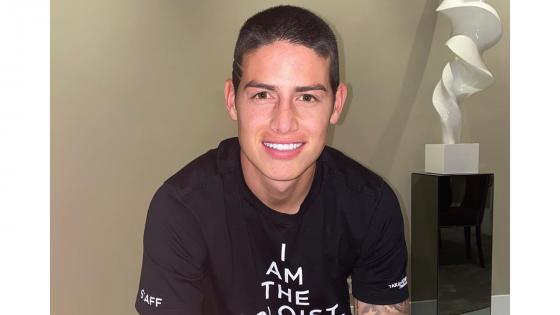 El volante colombiano James Rodríguez fue perseguido por la policía por exceso de velocidad en Madrid.