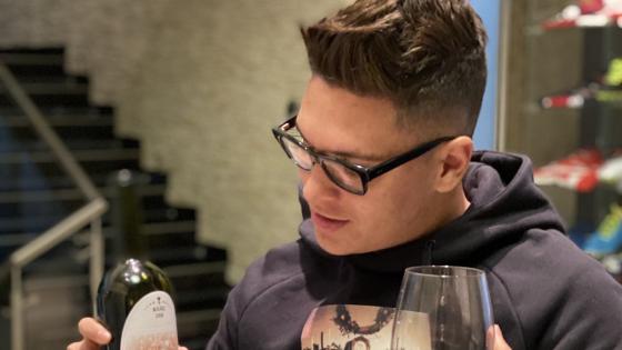 El nuevo emprendimiento de Juan Fernando Quintero. Un vino con sabor a Libertadores