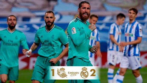 El partido del Real Madrid vs. Real Sociedad