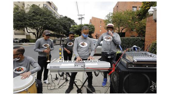 Presentación en el norte de Bogotá.