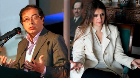 Paloma Valencia a Gustavo Petro