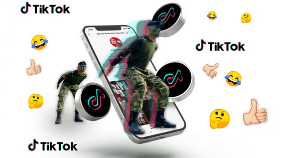 Reacciones a la entrada del Ejército Nacional a TikTok.