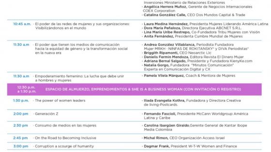 agenda She Is Forum 