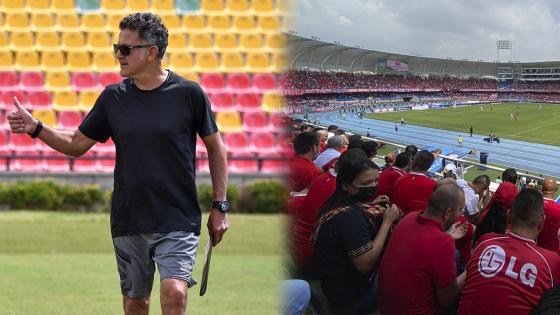 Juan Carlos Osorio la emprende contra los hinchas de América de Cali