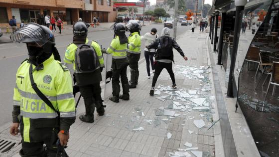 Actos de vandalismo Hotel Radisson 