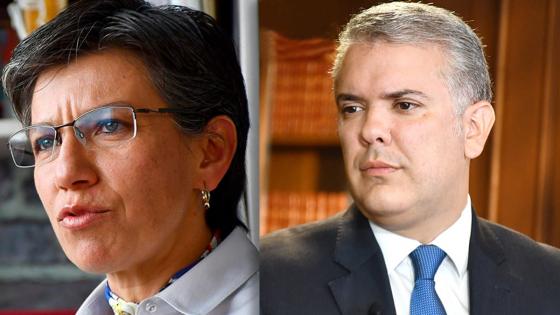 Claudia López Iván Duque Movilidad Bogotá 