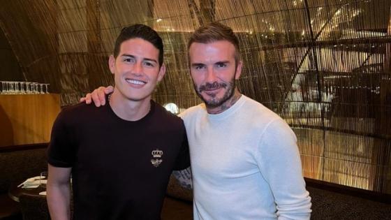 James Rodríguez y David Beckham, ¿nuevo fichaje para la MLS?