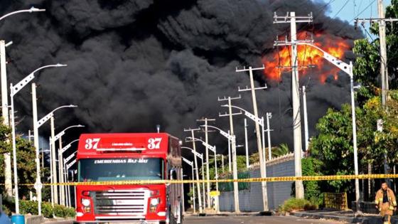 Incendio Barranquilla 