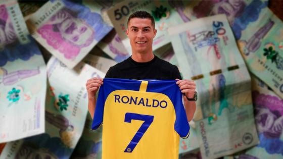 Cristiano ronaldo pago pesos colombianos