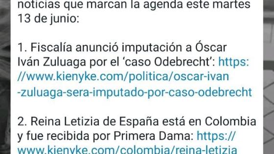 Así se puede suscribir al canal de WhatsApp de KienyKe