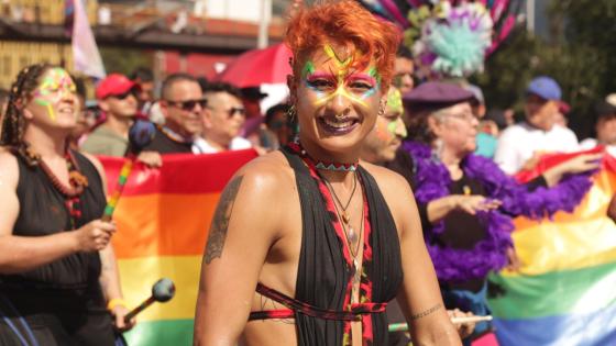 marcha del orgullo gay en Medellín