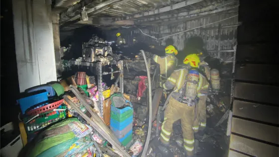 Dos incendios fueron controlados en el centro de Medellín.